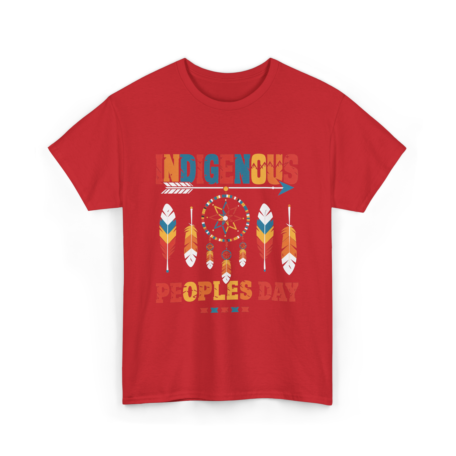 Indigenous Peoples Day Culture Heritage T-Shirt - Red