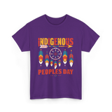 Indigenous Peoples Day Indigenous Culture T-Shirt - Purple