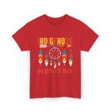 Indigenous Peoples Day Indigenous Culture T-Shirt - Red