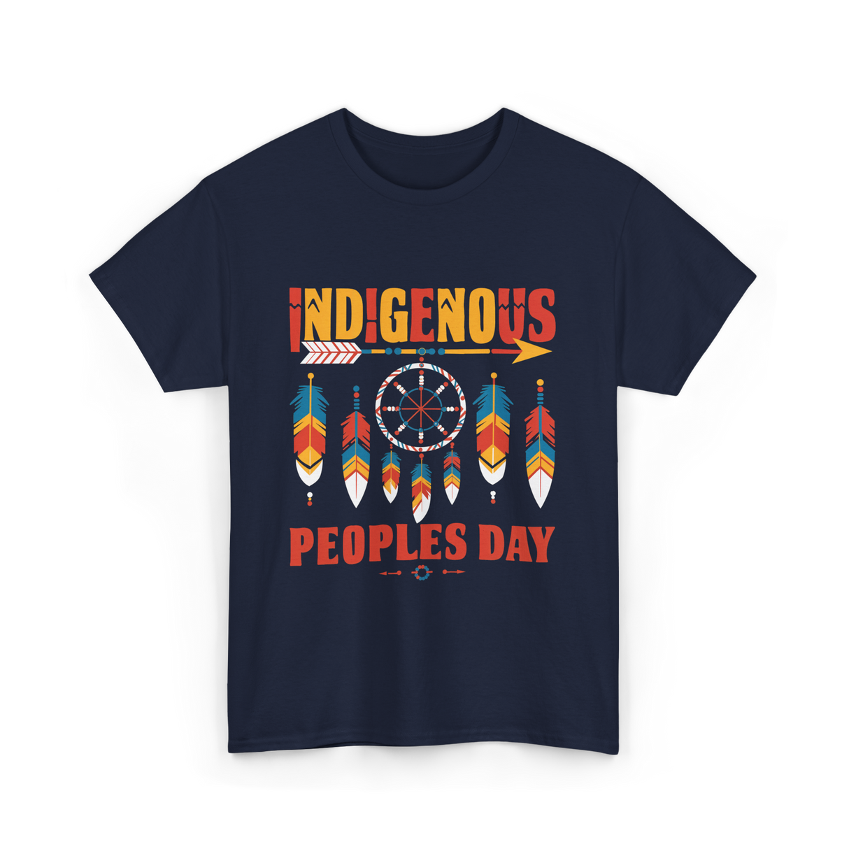 Indigenous Peoples Day Indigenous Culture T-Shirt - Navy