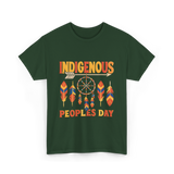 Indigenous Peoples Day Indigenous T-Shirt - Forest Green