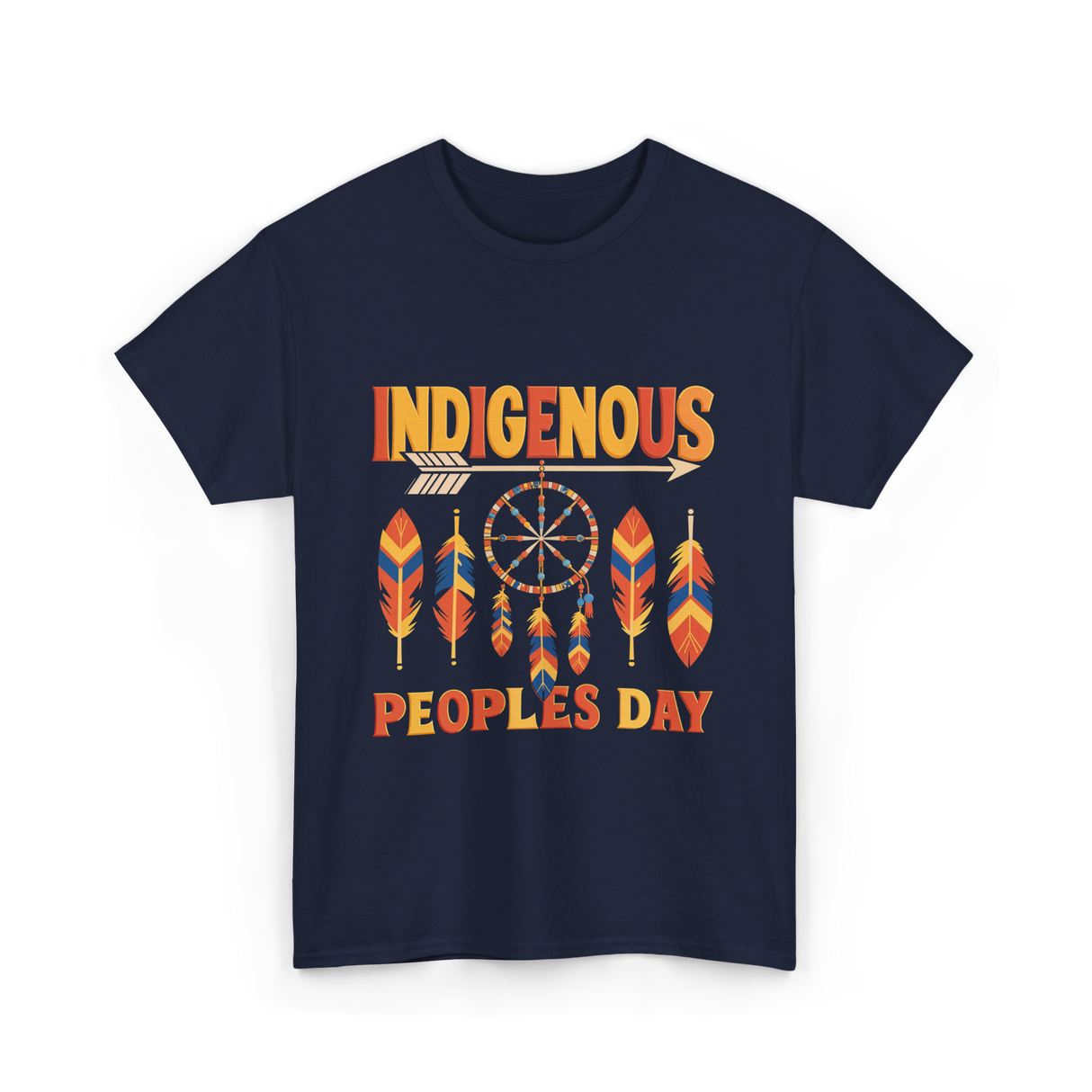 Indigenous Peoples Day Indigenous T-Shirt - Navy