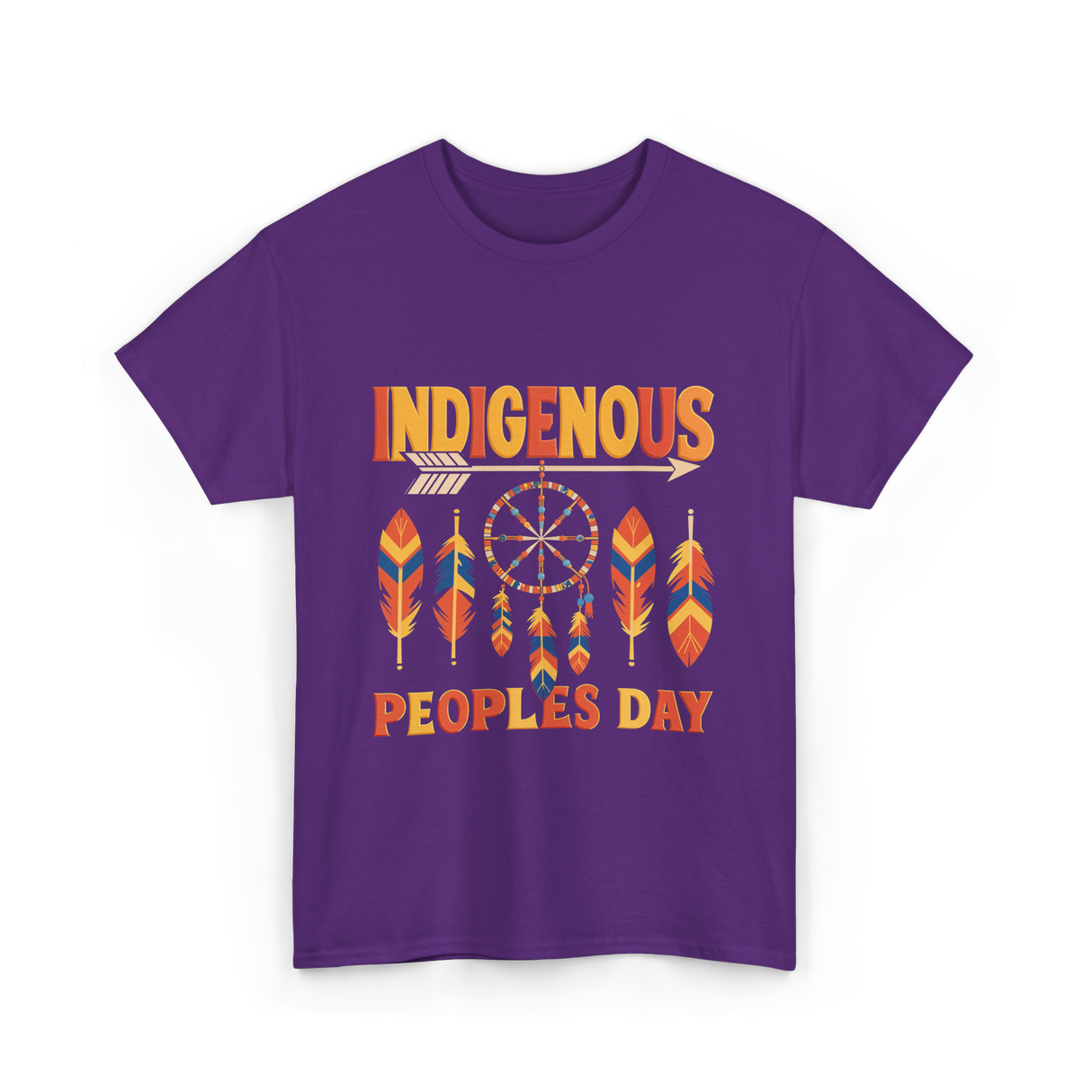 Indigenous Peoples Day Indigenous T-Shirt - Purple