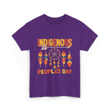 Indigenous Peoples Day Indigenous T-Shirt - Purple