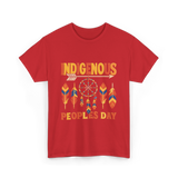 Indigenous Peoples Day Indigenous T-Shirt - Red