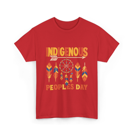 Indigenous Peoples Day Indigenous T-Shirt - Red