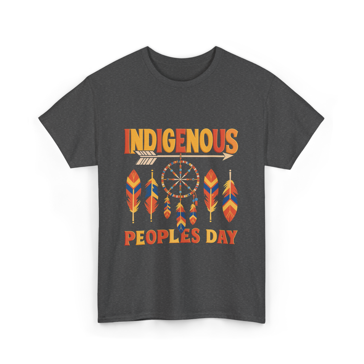 Indigenous Peoples Day Indigenous T-Shirt - Dark Heather