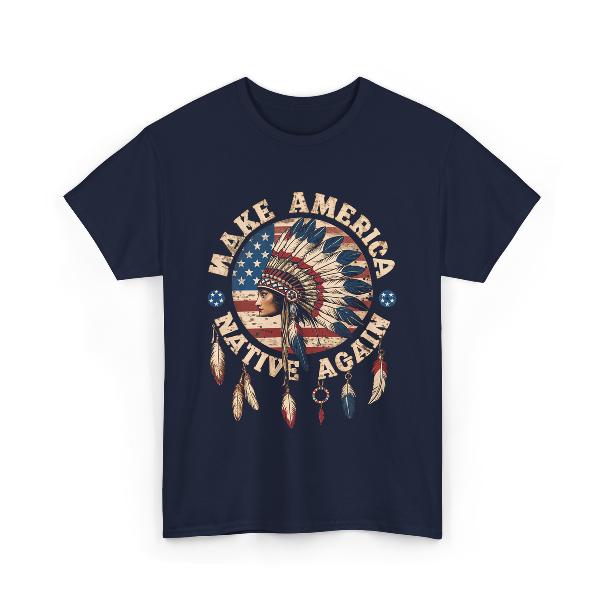 Indigenous T-Shirt - Navy