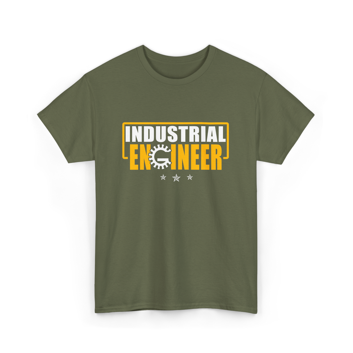 Industrial Engineer Engineering T-Shirt - Military Green