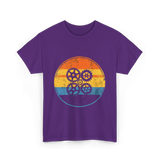 Industrial Gears Mechanical Engineer T-Shirt - Purple