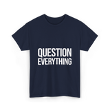 Inquiry Belief T-Shirt - Navy