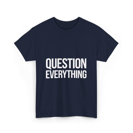 Inquiry Belief T-Shirt - Navy