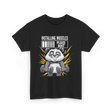 Installing Muscles Panda Fitness T-Shirt - Black