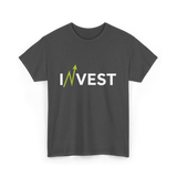 Invest Growth Investing Finance T-Shirt - Dark Heather