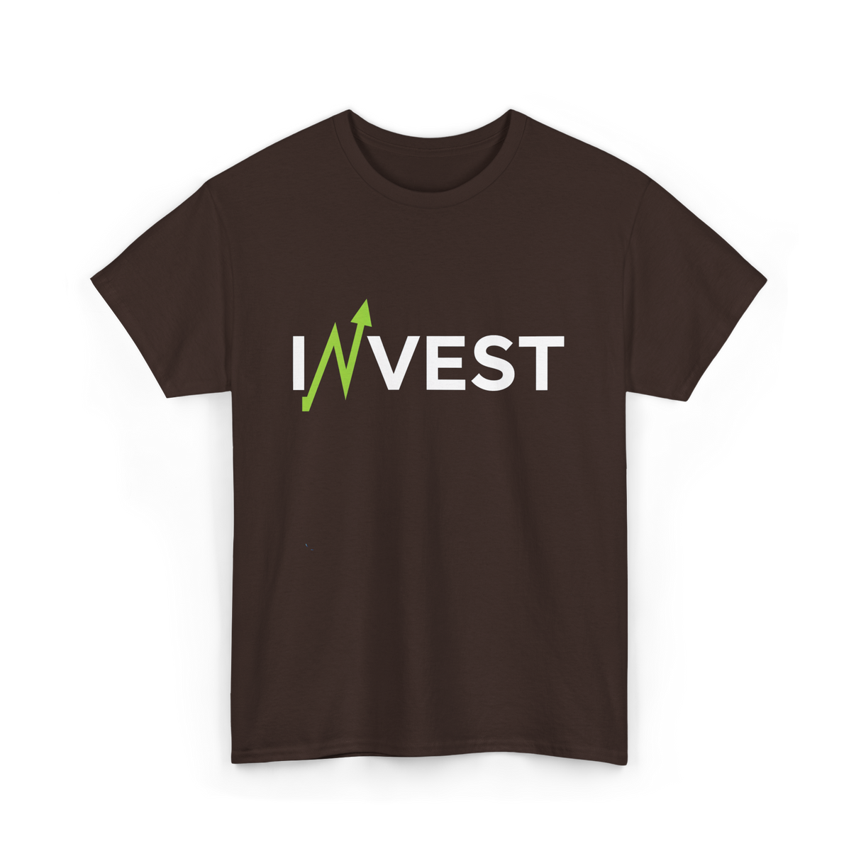 Invest Stock Market Finance Trading T-Shirt - Dark Chocolate