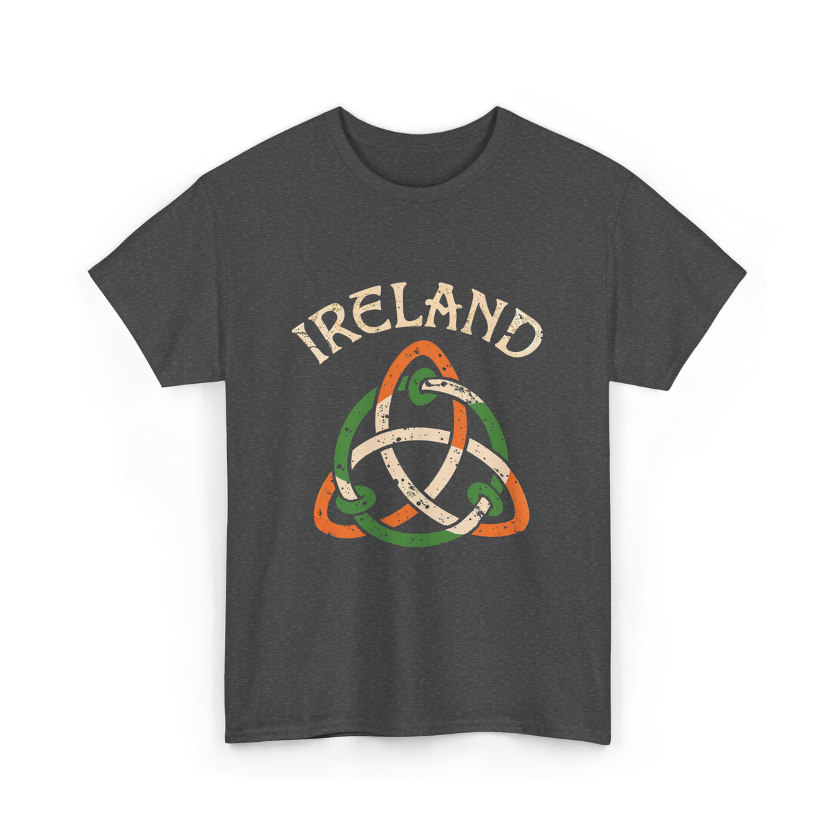 Ireland Celtic Knot Symbol T-Shirt - Dark Heather