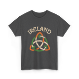 Ireland Celtic Knot Symbol T-Shirt - Dark Heather