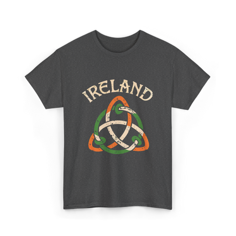 Ireland Celtic Knot Symbol T-Shirt - Dark Heather