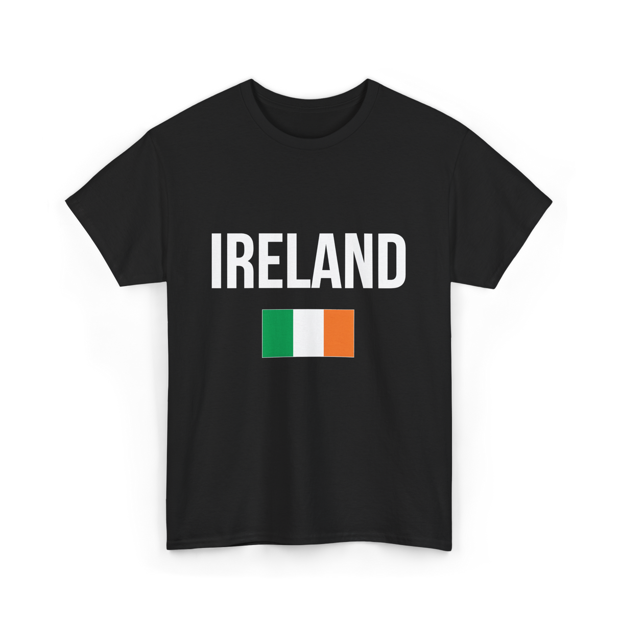 Ireland Irish Flag Ireland T-Shirt - Black