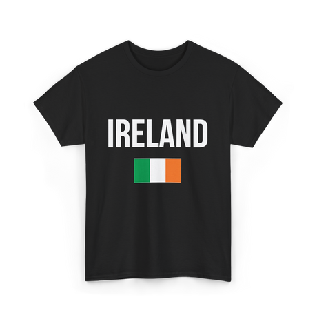 Ireland Irish Flag Ireland T-Shirt - Black