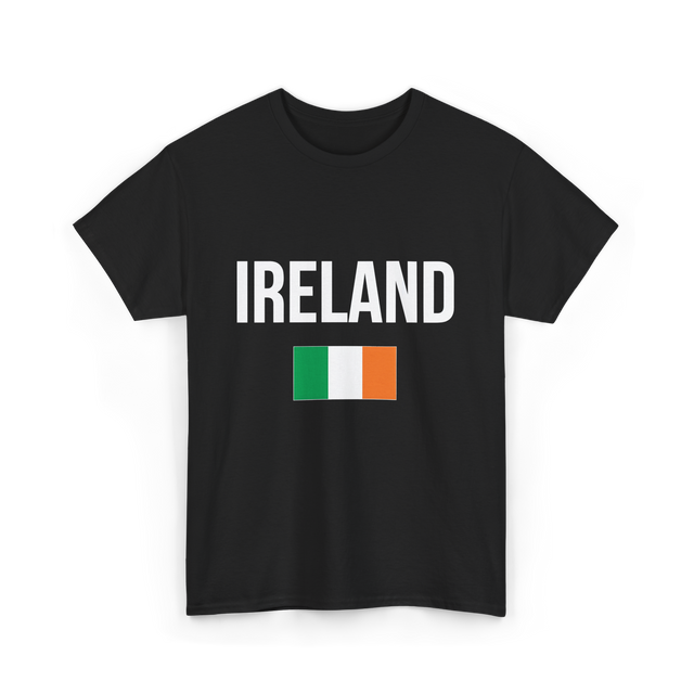 Ireland Irish Flag Ireland T-Shirt - Black