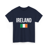 Ireland Irish Flag Ireland T-Shirt - Navy