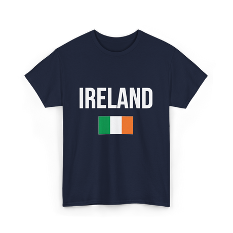 Ireland Irish Flag Ireland T-Shirt - Navy