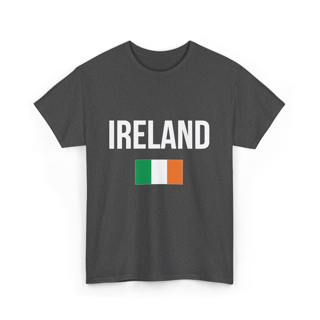 Ireland Irish Flag Ireland T-Shirt - Dark Heather