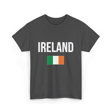 Ireland Irish Flag Ireland T-Shirt - Dark Heather