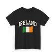 Ireland Irish Flag St. Patrick's Day T-Shirt - Black