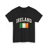 Ireland Irish Flag St. Patrick's Day T-Shirt - Black