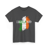 Ireland Map Ireland T-Shirt - Dark Heather