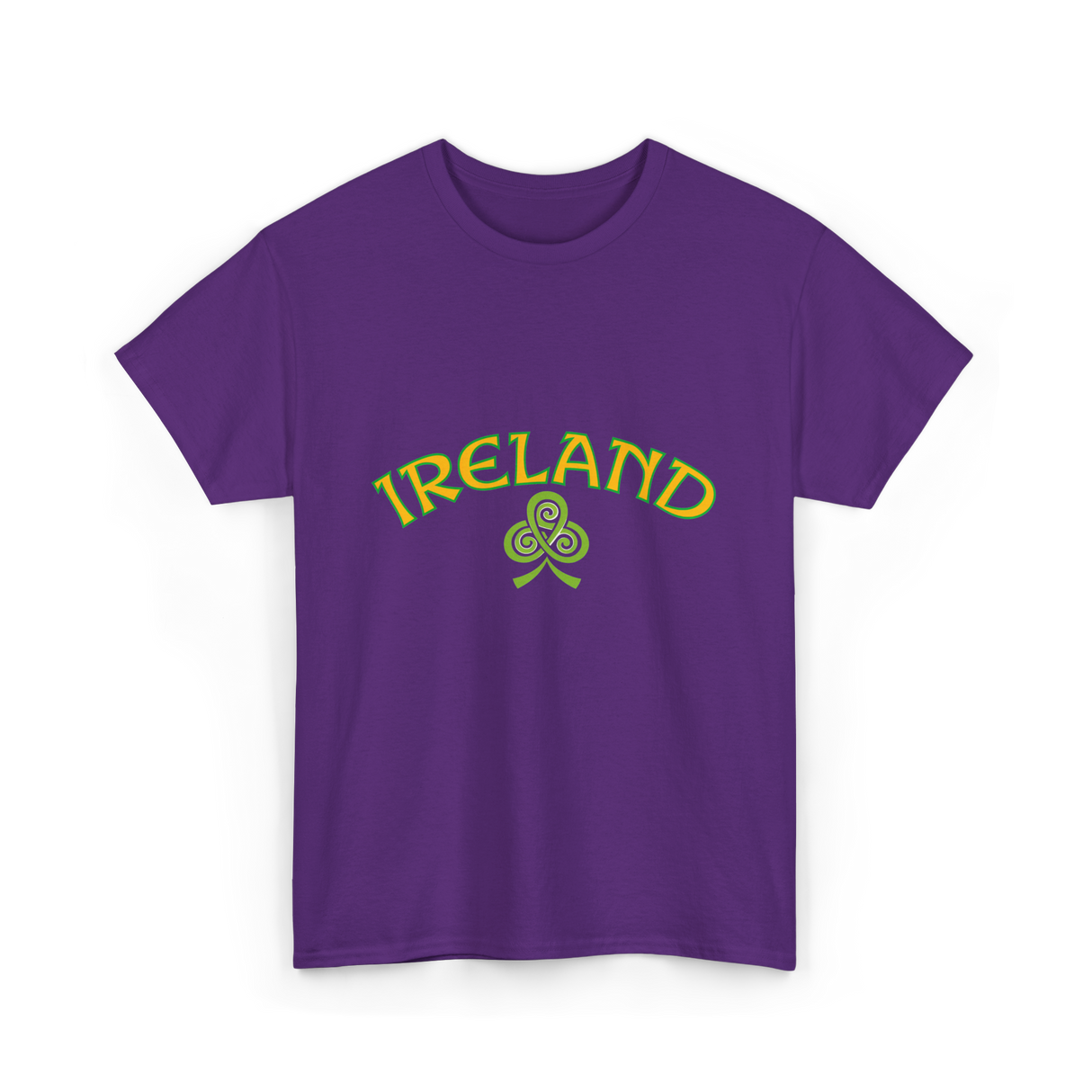 Ireland Triskele Ireland T-Shirt - Purple