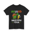 Ireland Vacation Team Irish Fun T-Shirt - Black