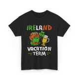 Ireland Vacation Team Irish Fun T-Shirt - Black