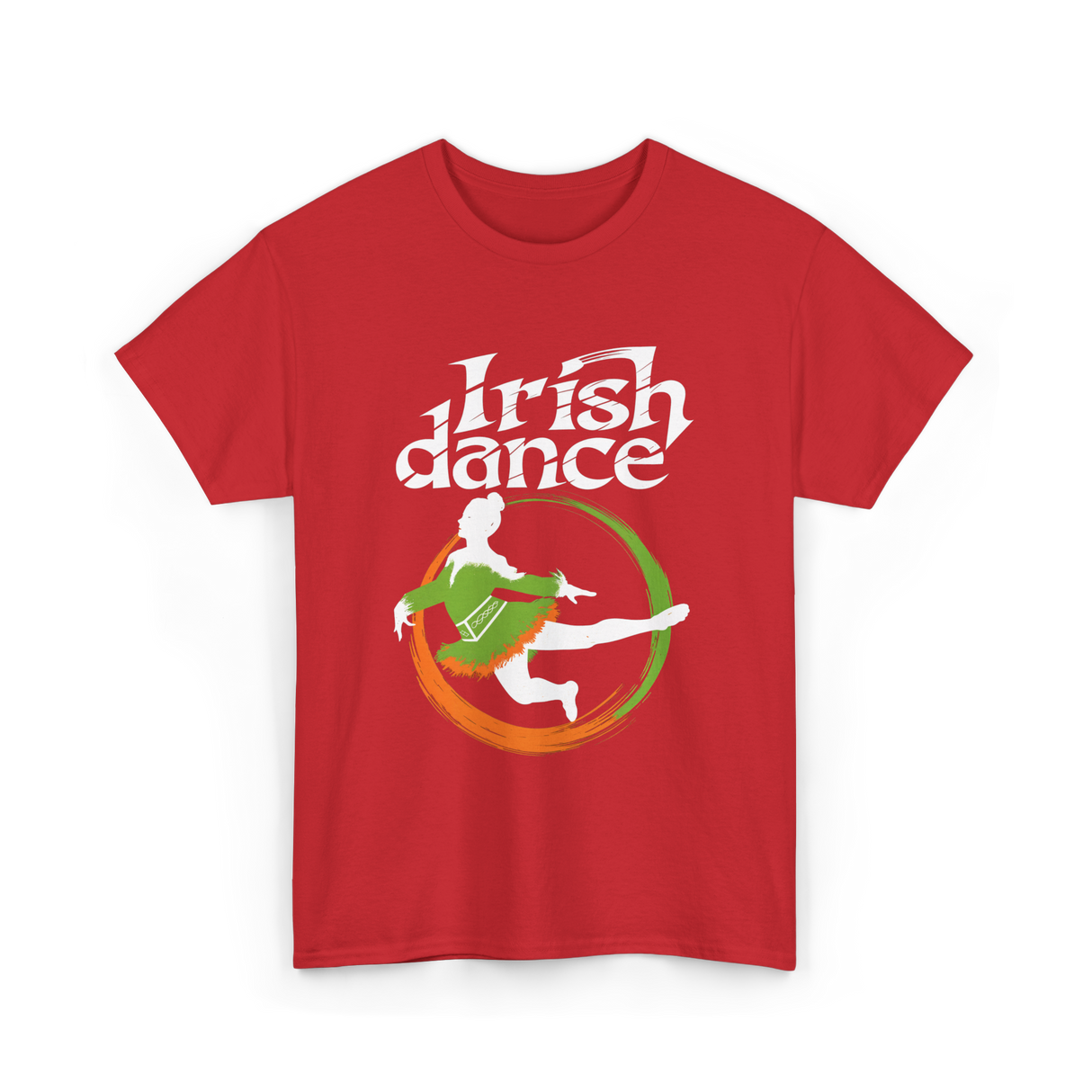 Irish Dance Girl Dance T-Shirt - Red