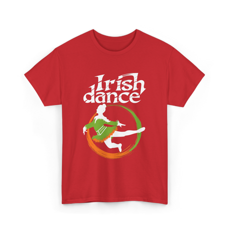 Irish Dance Girl Dance T-Shirt - Red