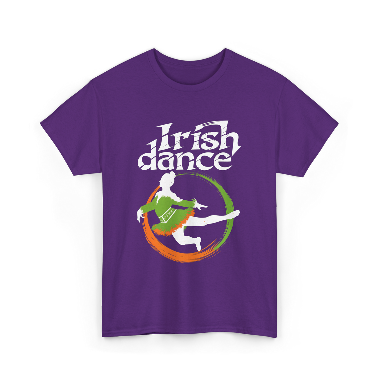 Irish Dance Girl Dance T-Shirt - Purple