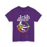 Irish Dance Girl Dance T-Shirt - Purple