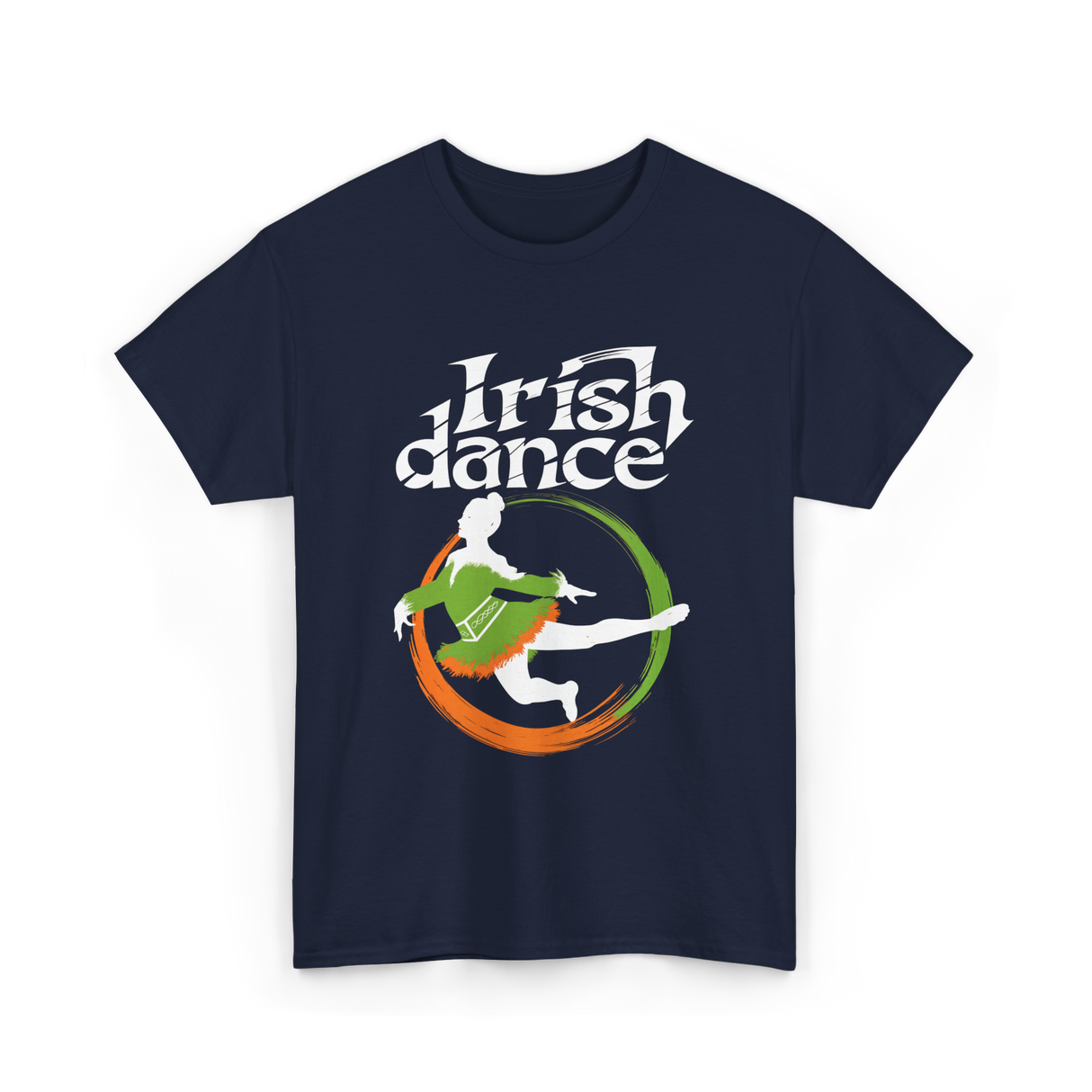 Irish Dance Girl Dance T-Shirt - Navy