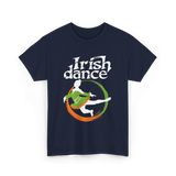 Irish Dance Girl Dance T-Shirt - Navy