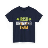 Irish Drinking Team Beer T-Shirt - Navy