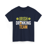 Irish Drinking Team Beer T-Shirt - Navy