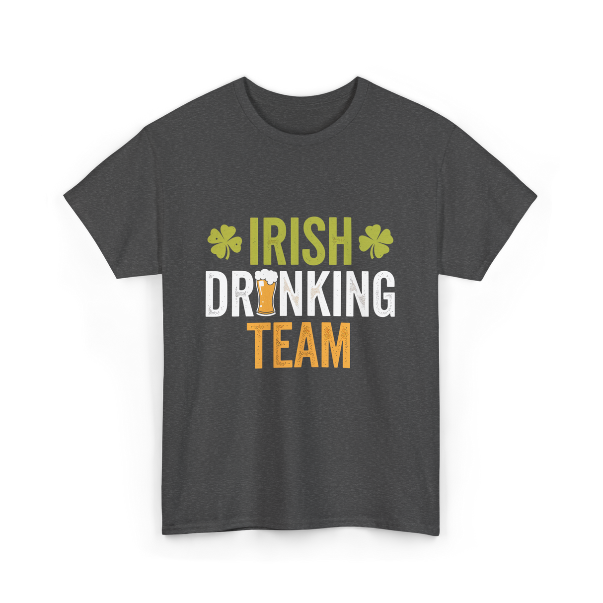 Irish Drinking Team Beer T-Shirt - Dark Heather