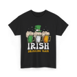 Irish Drinking Team Beer T-Shirt - Black