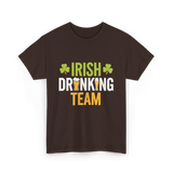 Irish Drinking Team Beer T-Shirt - Dark Chocolate