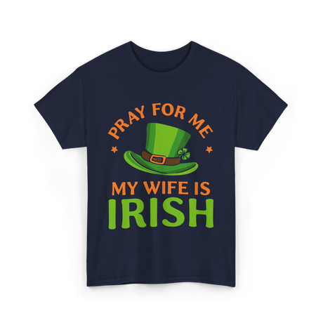 Irish St Patrick's Day T-Shirt - Navy