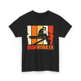 Ironworker Iron Worker Construction T-Shirt - Black