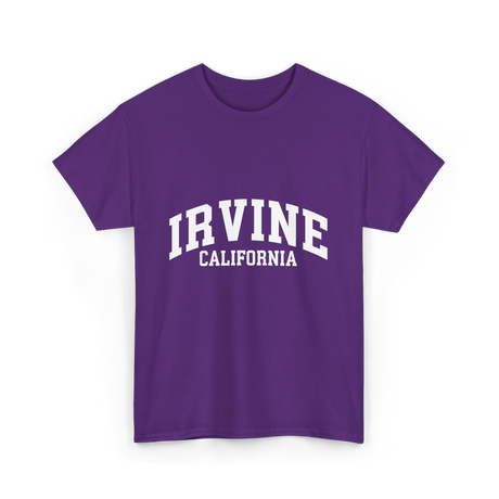 Irvine California Pride T-Shirt - Purple