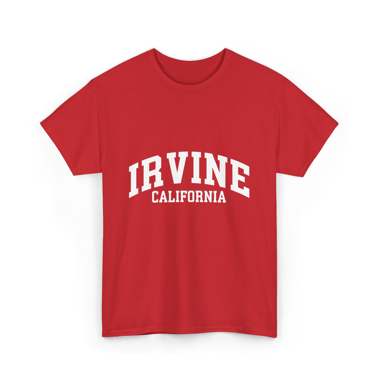 Irvine California Pride T-Shirt - Red